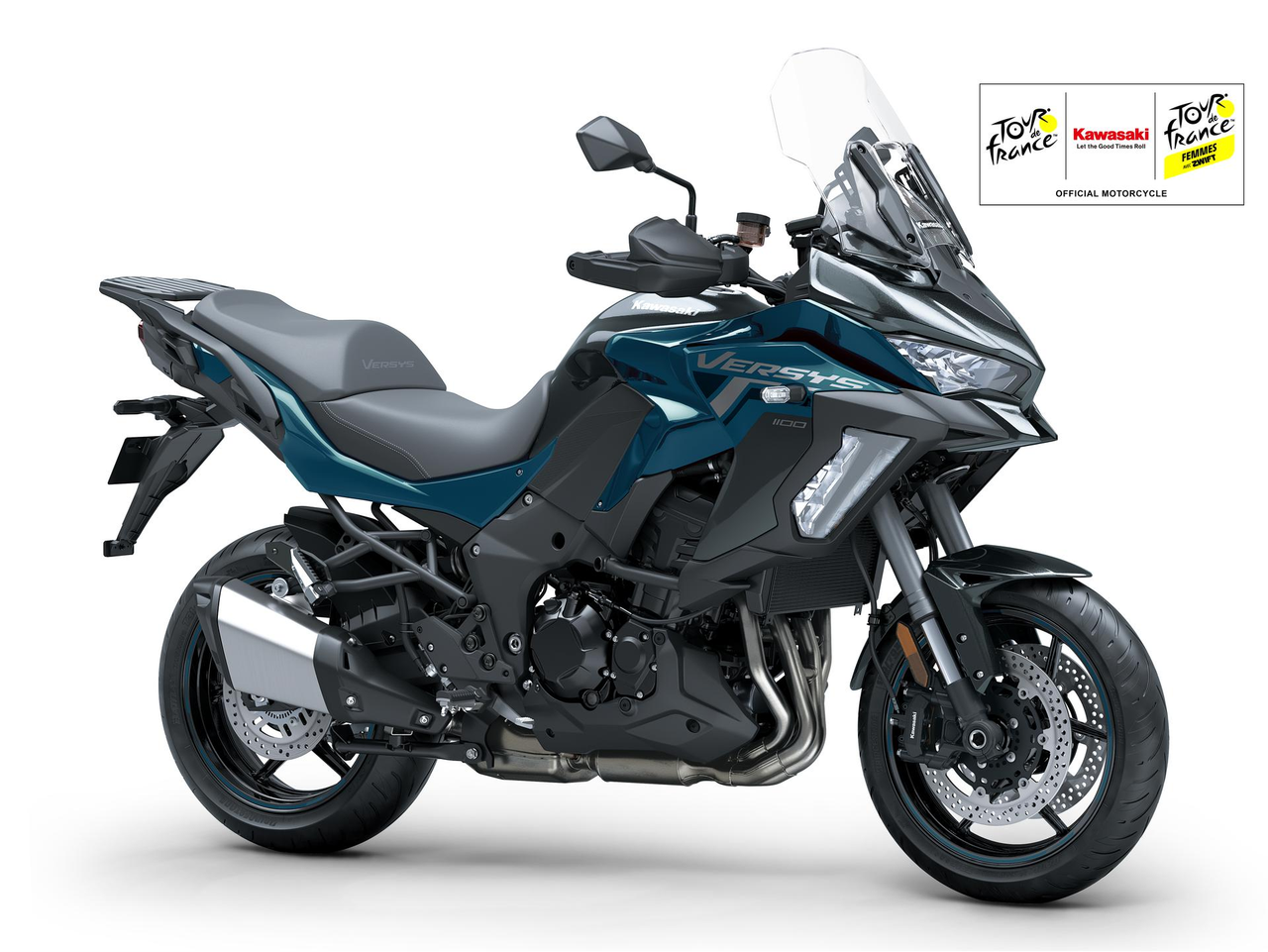KAWASAKI Versys 1100 SE MY27 Metallic Deep Blue / Metallic Carbon Gray