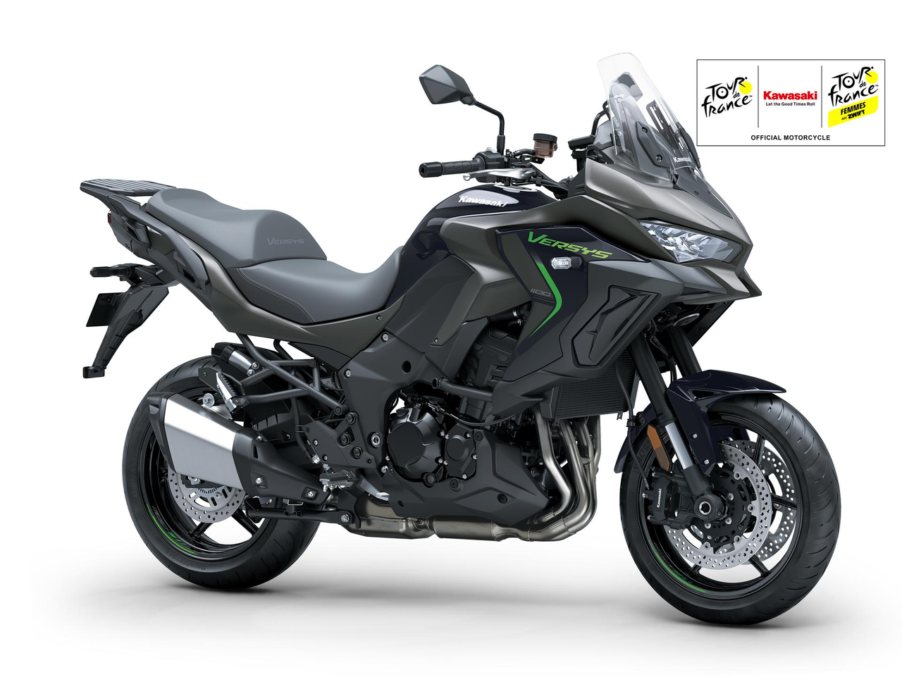 KAWASAKI Versys 1100 MY27 Metallic Matte Graphenesteel Gray / Metallic Diablo Black