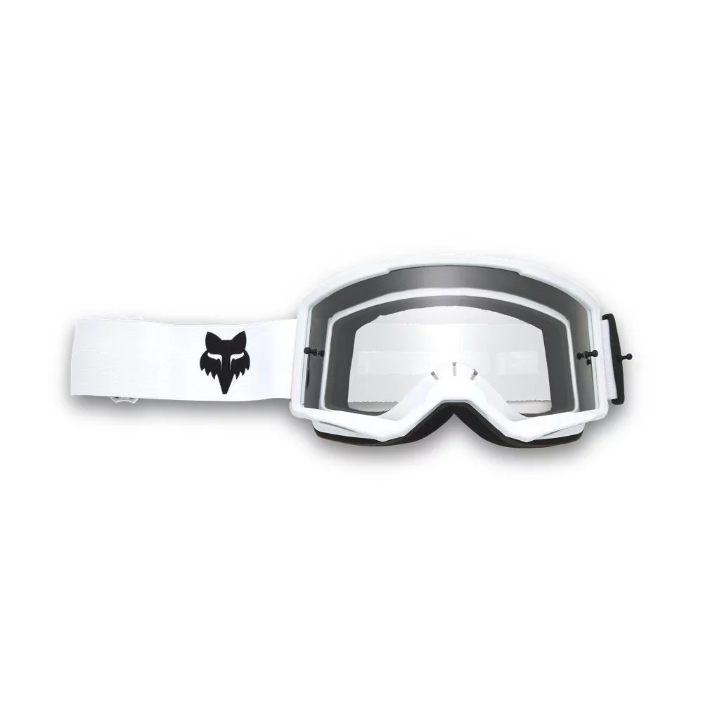 FOX pánské motokrosové brýle MAIN CORE GOGGLE bílé