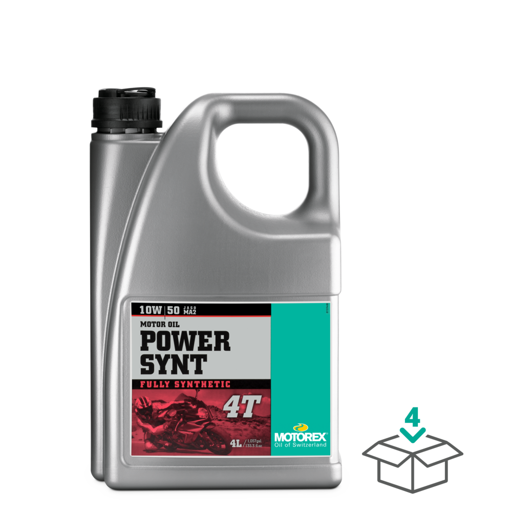 Motorový olej Motorex POWER SYNT 4T 10W/50 4L