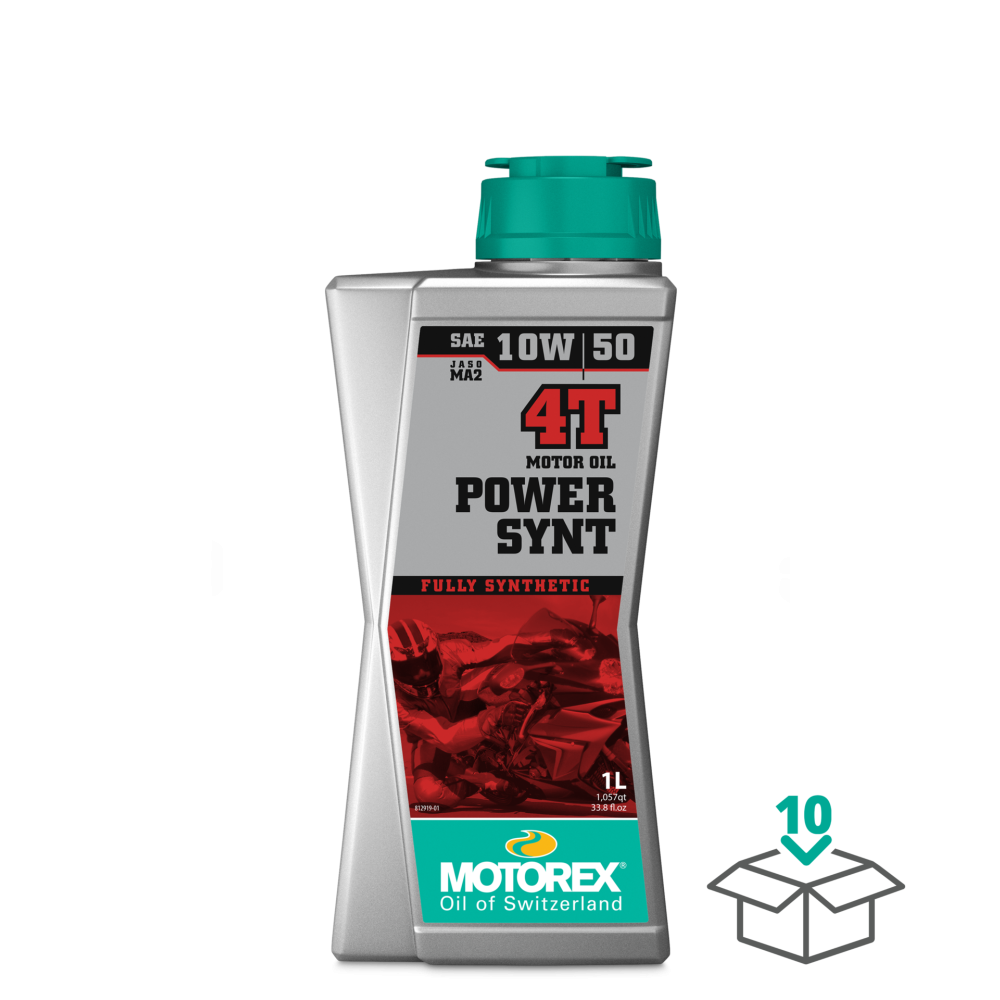 Motorový olej Motorex POWER SYNT 4T 10W/50 1L