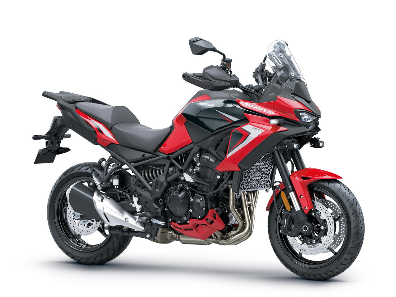 KAWASAKI Versys 900 SE MY27 Firecracker Red / Metallic Carbon Gray (RD1)