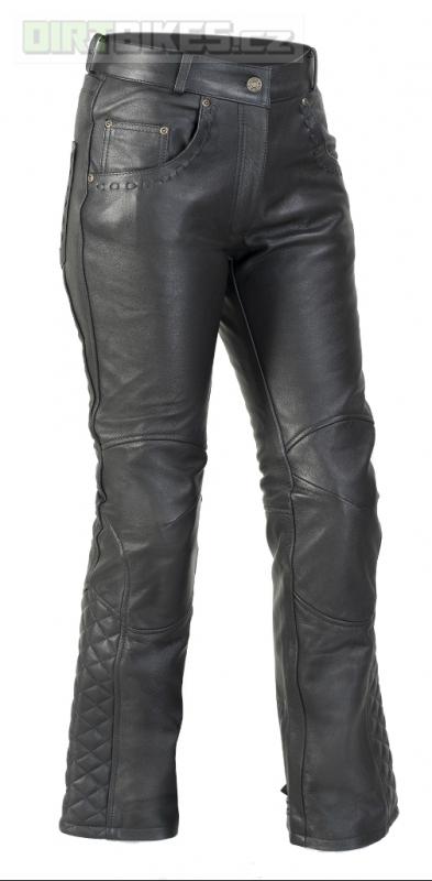 MBW Brigita dÃ¡mskÃ© koÅ¾enÃ© moto kalhoty