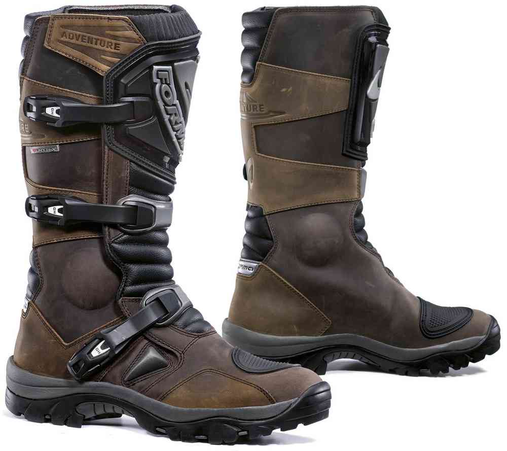 Moto boty FORMA ADVENTURE DRY hnědé