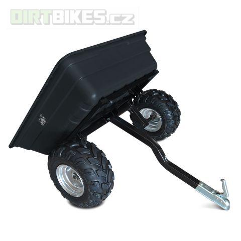 Sklopný vozík za čtyřkolku GARDEN 300 černý