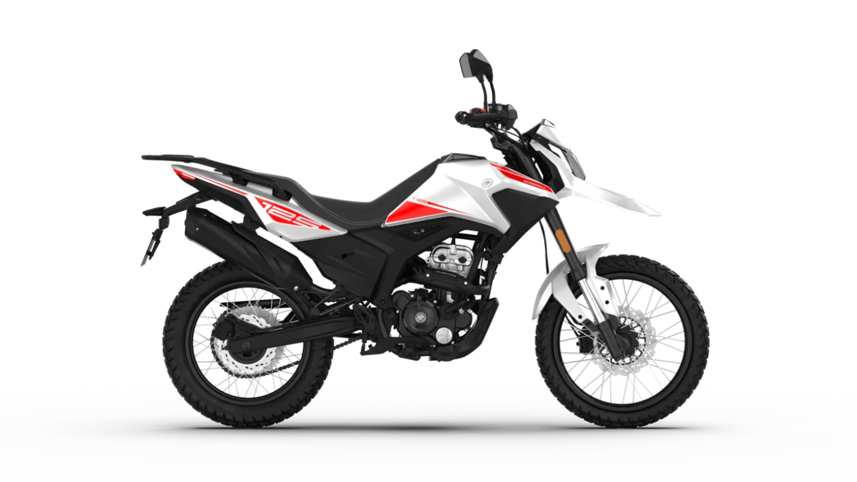 Morbidelli T 125 Enduro - bílá