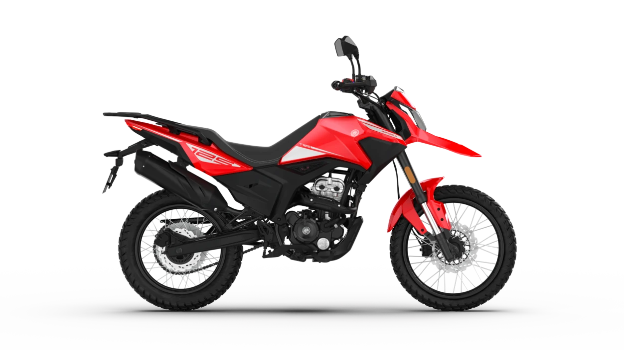 Morbidelli T 125 Enduro - červená