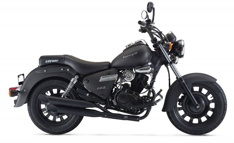 KEEWAY SUPERLIGHT 125i E5 černá matná