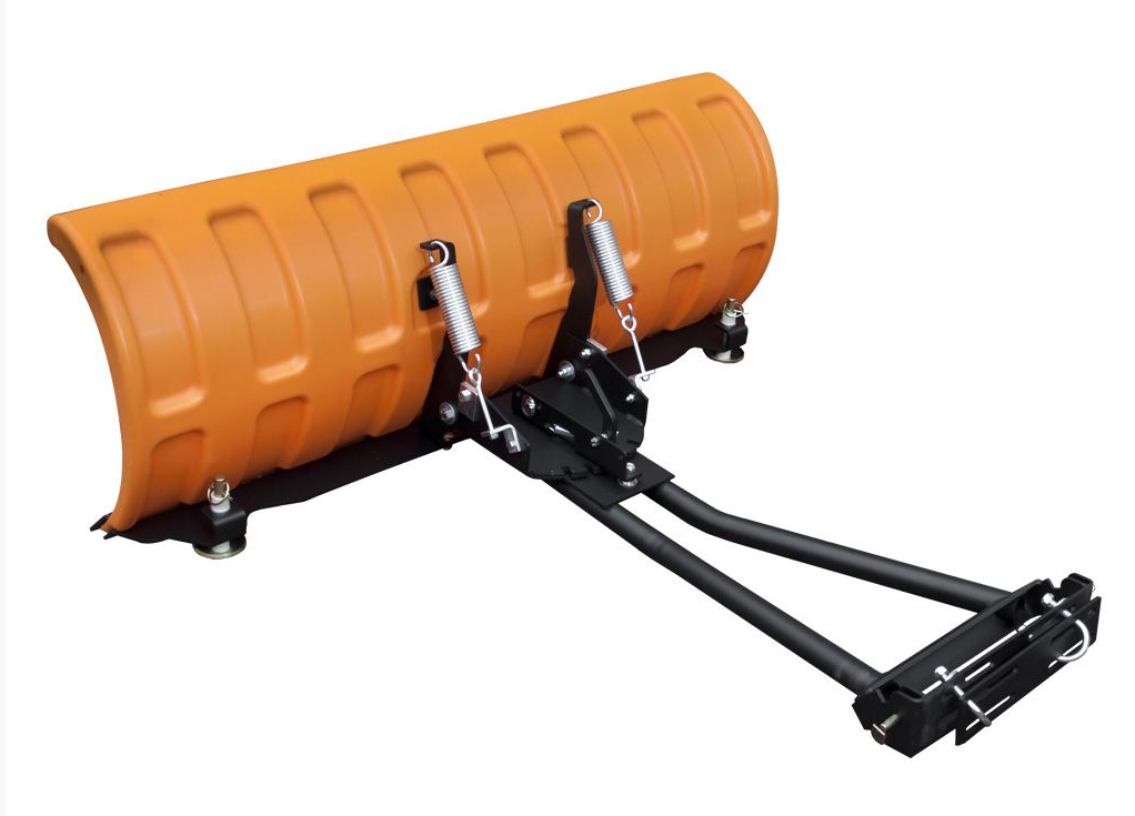 SHARK sněhová radlice 152 cm, oranžová, včetně adaptéru