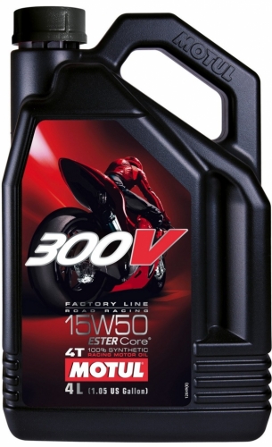 Motul 300V 4T Factory line Road Racing 15W50 4l
