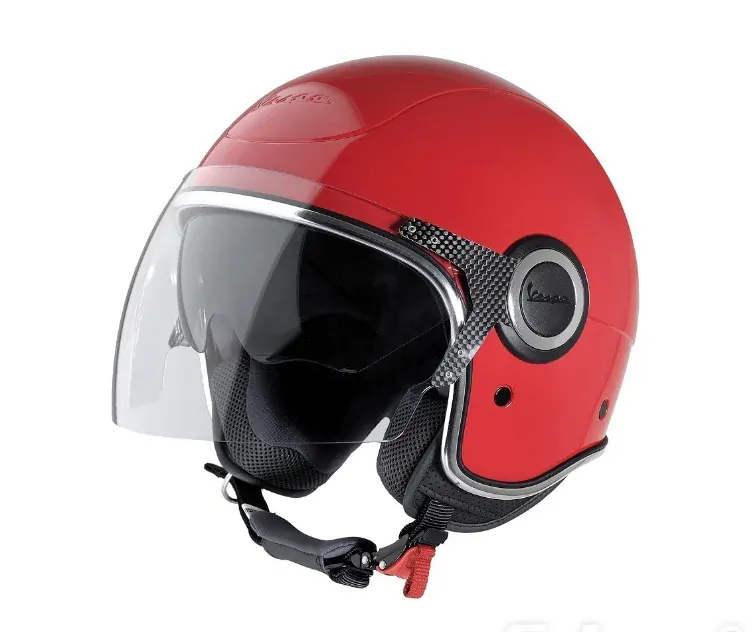 Přilba otevřená VESPA VJ Rosso Passione