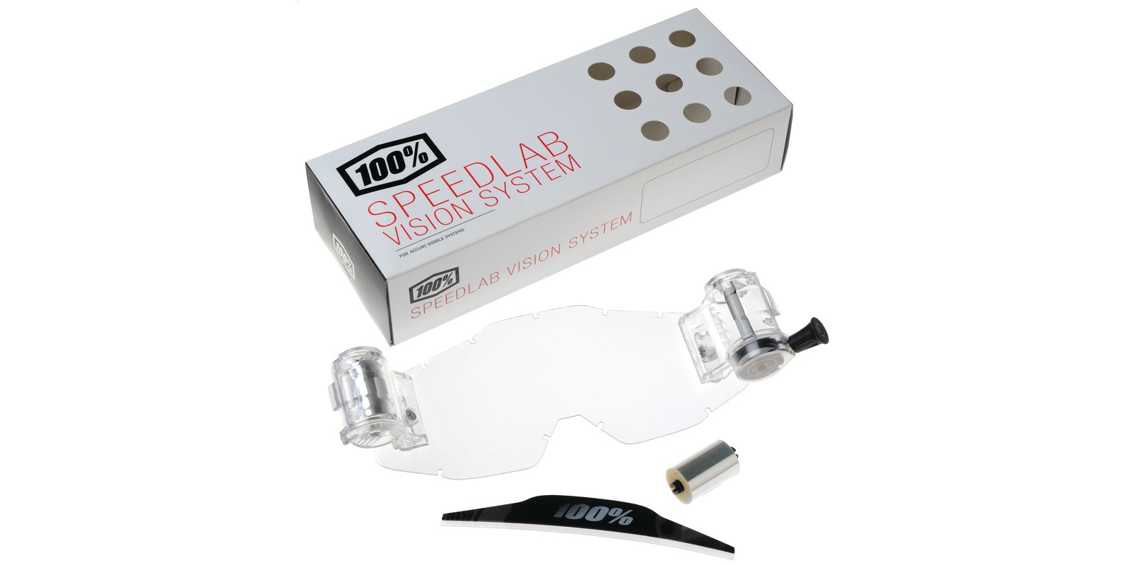 sada Roll-off Speedlab Vision System, dětské 100% ACCURI - USA (čiré)
