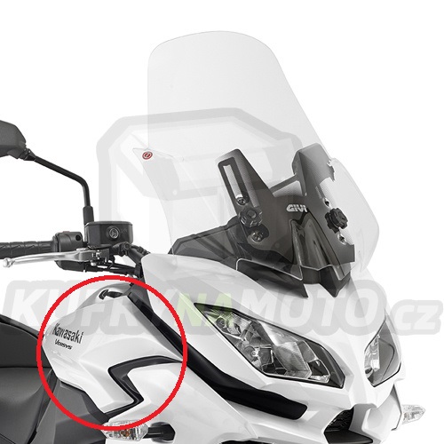 Boční plast u nádrže pravý na Kawasaki Versys 1000 2015-2016