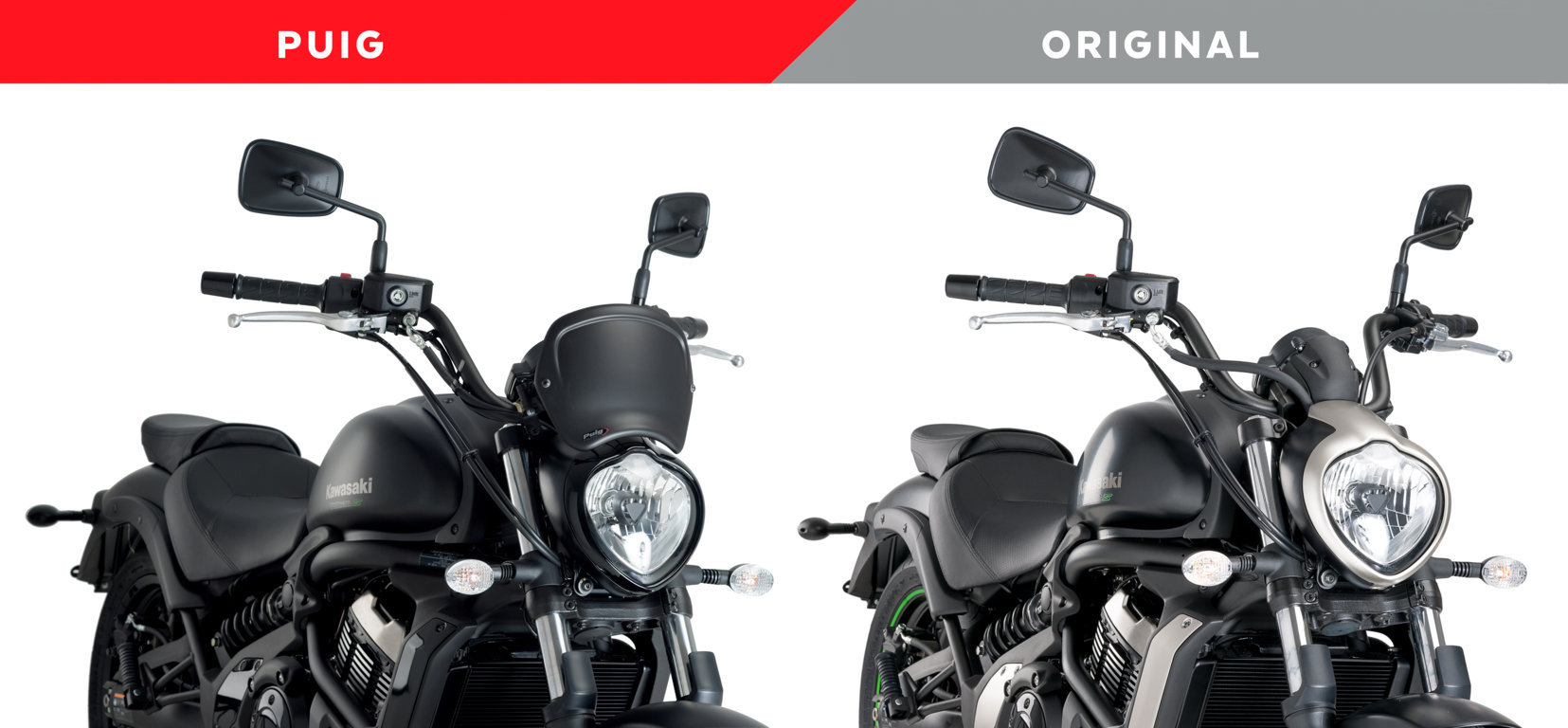 PUIG plexi štít TOURING smoke pro KAWASAKI Vulcan S 650 2015-