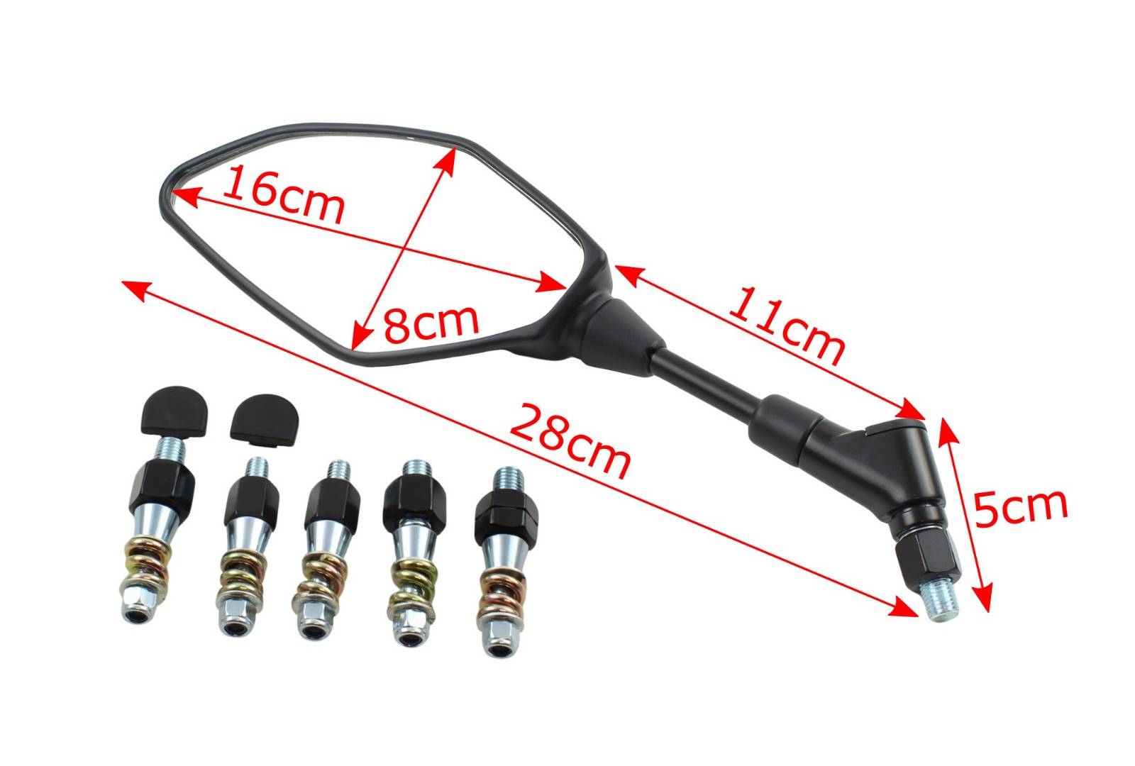 Zpětná zrcátka M-Style naked