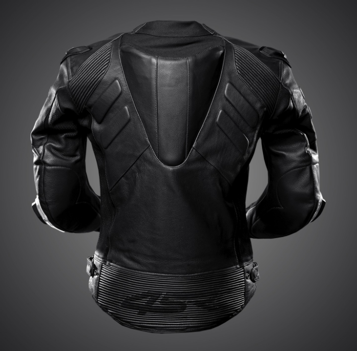 4SR Pánská kožená moto bunda TT REPLICA BLACK SERIES