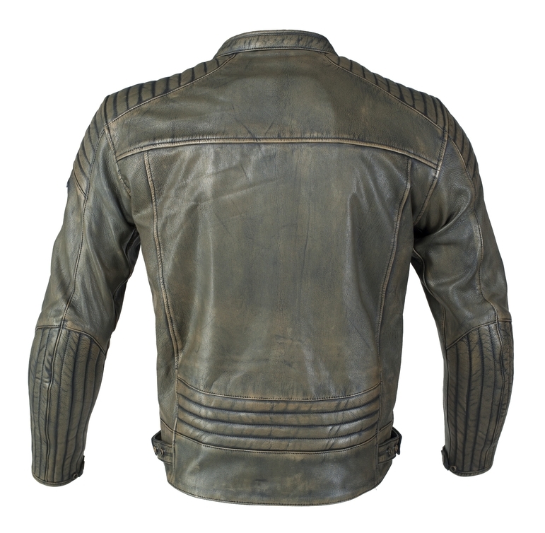 MBW Pánská kožená moto bunda PEET