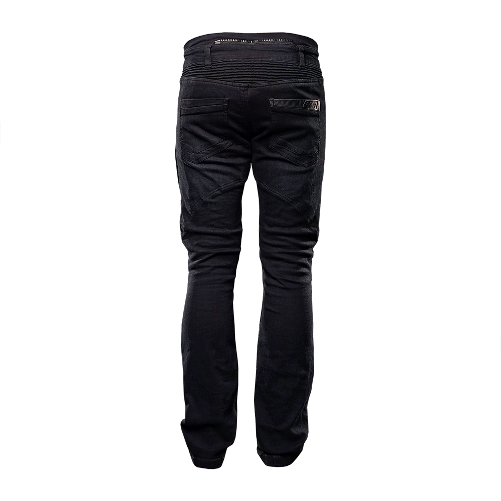 4SR Pánské kevlarové moto jeansy CLUB SPORT black