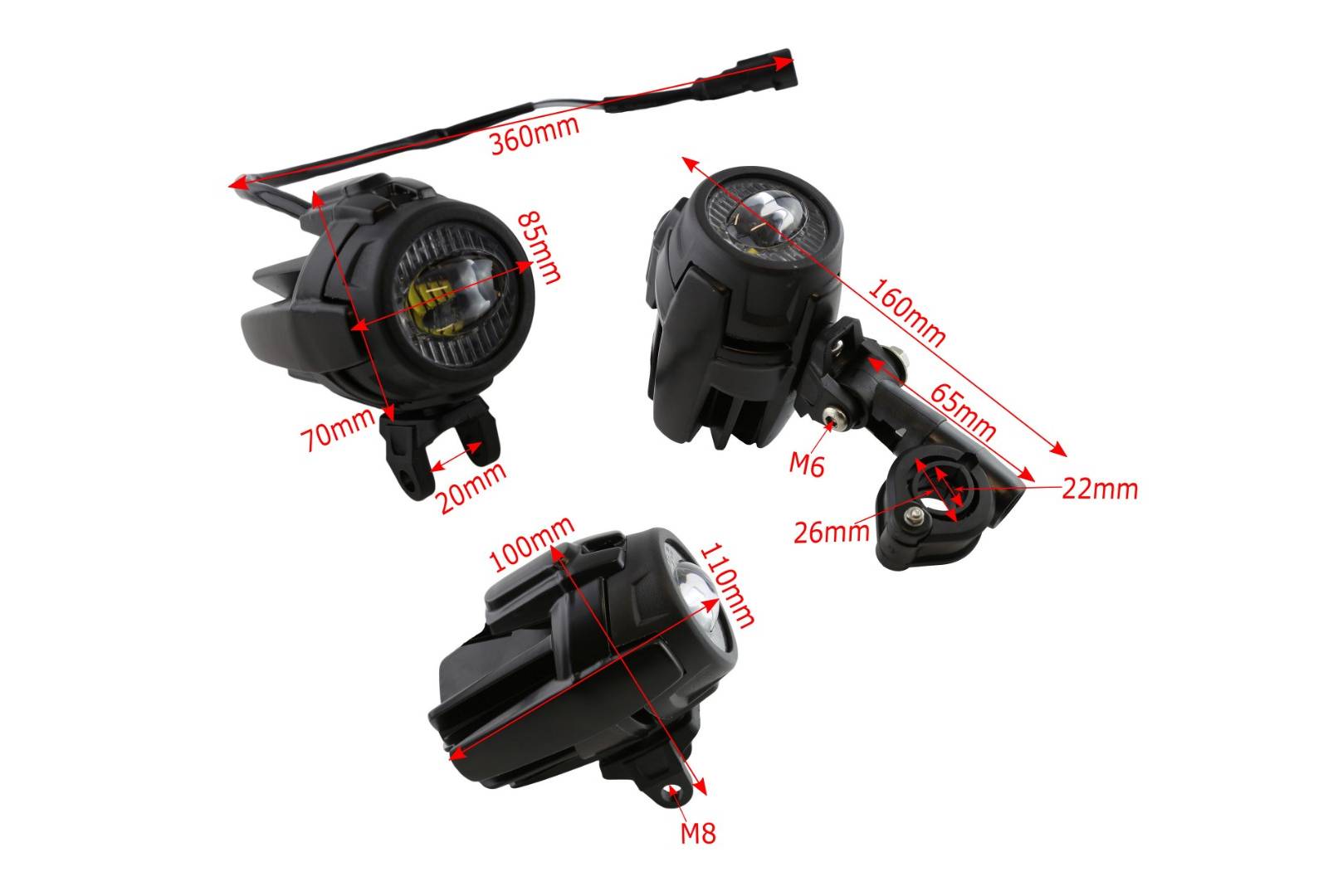 R-TECH GS 40W přídavná LED světla