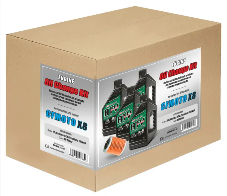 Sada na výměnu motorového oleje + filtr, CFMOTO X8