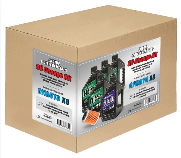 Sada pro kompletní výměnu olejů CFMOTO X8