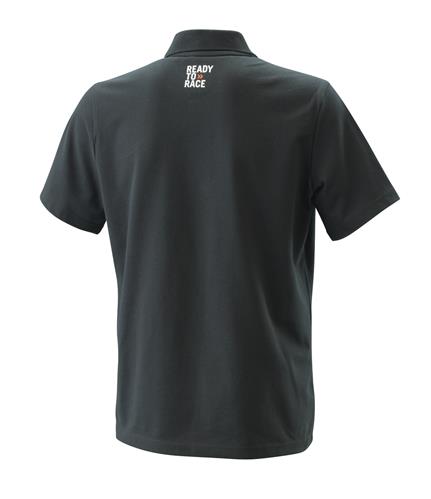 KTM Pánské triko PURE RACING POLO BLACK