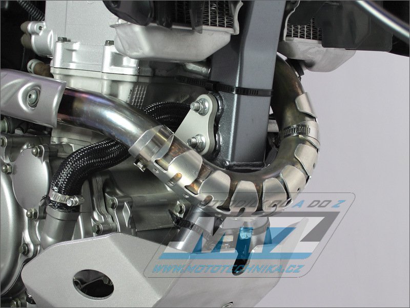 Kryt výfuku 4takt - ALU ohýbací DRC