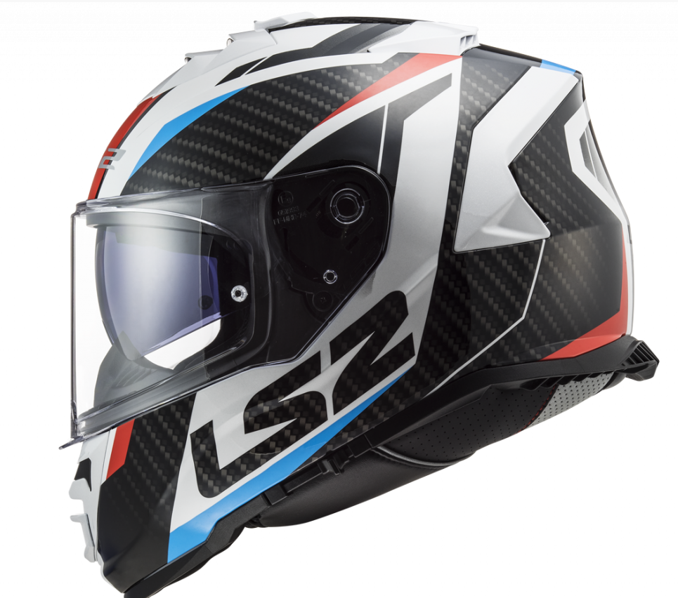 LS2 Integrální moto přilba FF800 STORM II RACER Red Blue