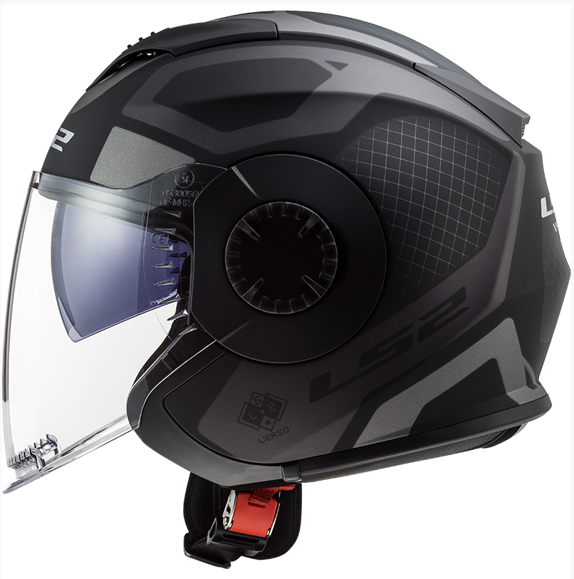 LS2 Otevřená moto přilba LS2 OF570 Verso matt titanium