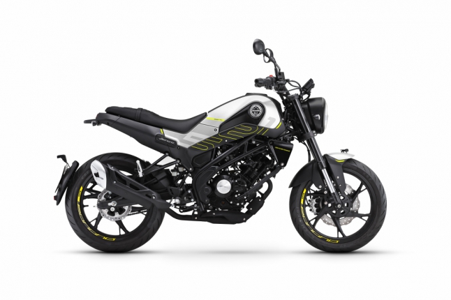 Benelli Leoncino 125 EURO5 bílá
