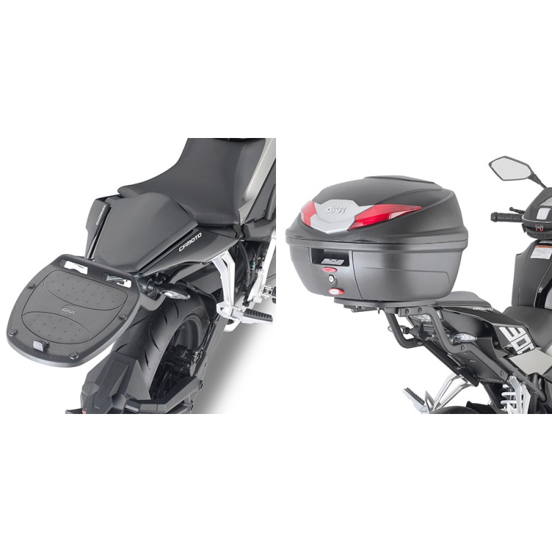 nosič Topcase GIVI SR9225 pro CF MOTO 800 MT (22-23) pro Monolock i Monokey kufry, bez plotny