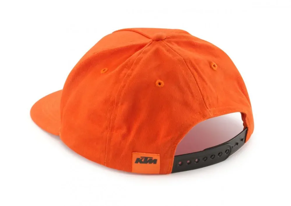 KTM dětská kšiltovka KIDS RADICAL FLAT CAP ORANGE