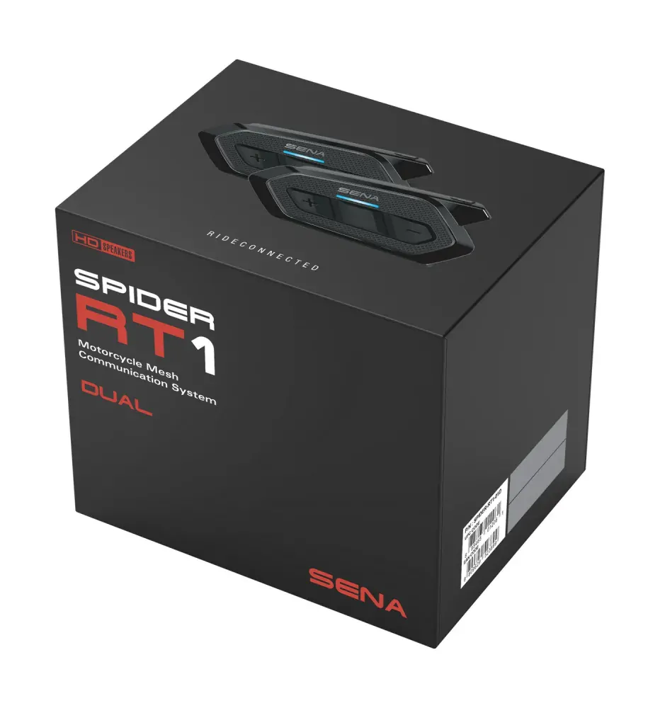 Interkom SENA Mesh handsfree headset SPIDER RT1 (dosah 2 km, sada 2 jednotek)