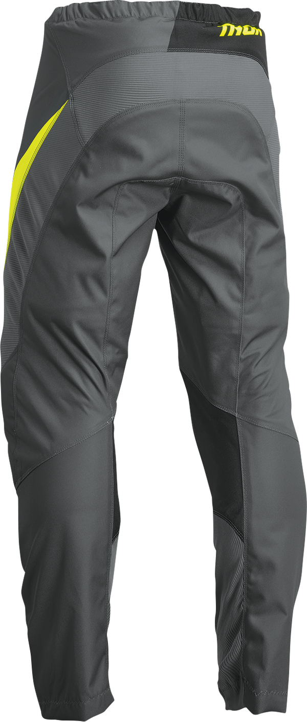 THOR kalhoty Sector Edge šedá/žlutá