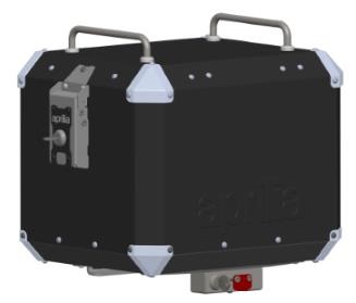 APRILIA SR GT Alu Top Case 33ltr.