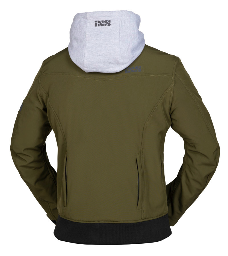IXS Softshellová moto bunda SO MOTO zelená 