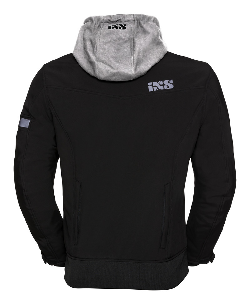 IXS Softshellová moto bunda SO MOTO černá