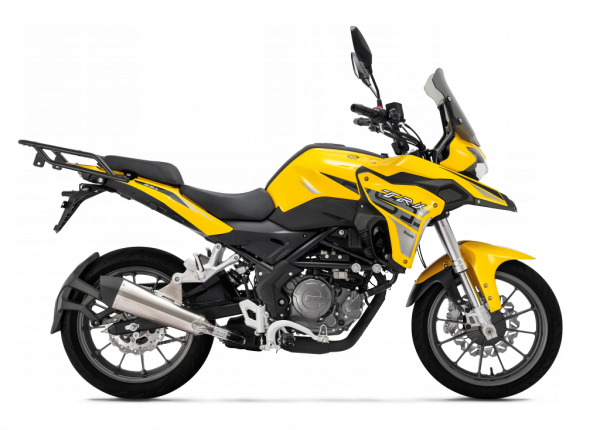 Benelli TRK 251 žlutá