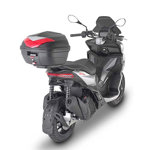 Zadní box Kappa K355N + plotna + montážní sada Aprilia SR GT 125/200