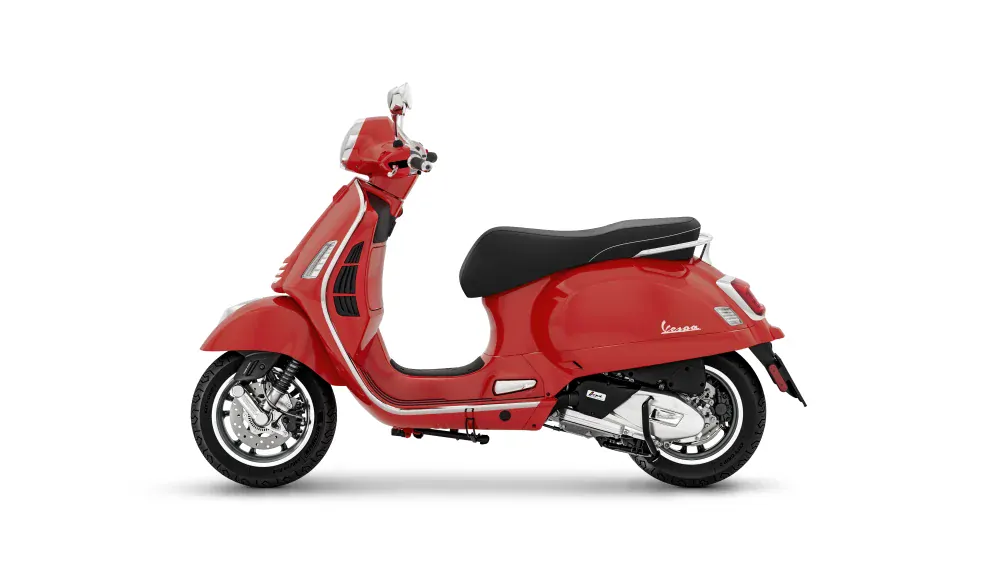 Vespa GTS SUPER 125 Rosso Coraggioso E5+