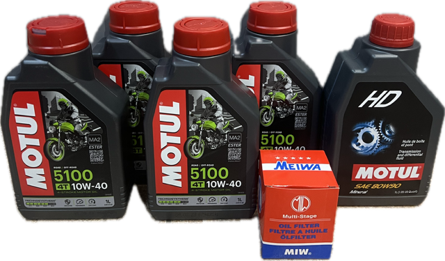MOTUL Sada pro kompletní výměnu olejů TGB TARGET+BLADE 425/525/550/600 STANDARD