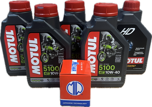 MOTUL Sada pro kompletní výměnu olejů CFMOTO X8 STANDARD