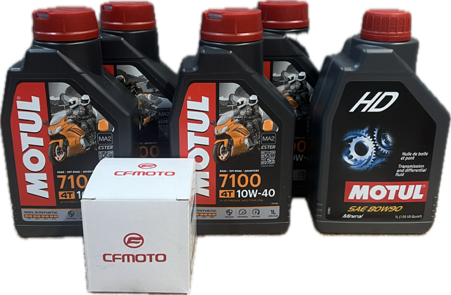 MOTUL Sada pro kompletní výměnu olejů CFMOTO X8 PREMIUM