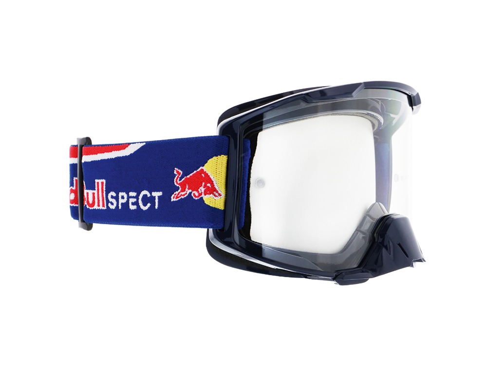 Brýle REDBULL Spect Strive (matné tmavě modré, čiré plexi)