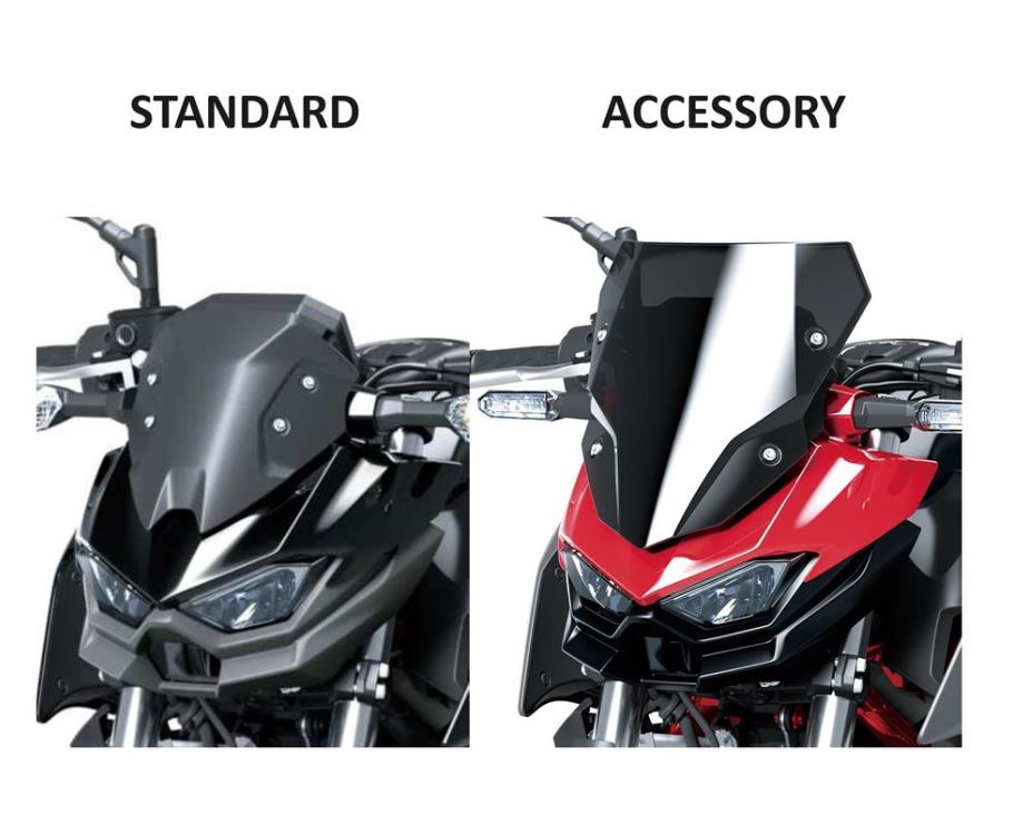 Tmavé sportovní plexisklo pro Z500/SE