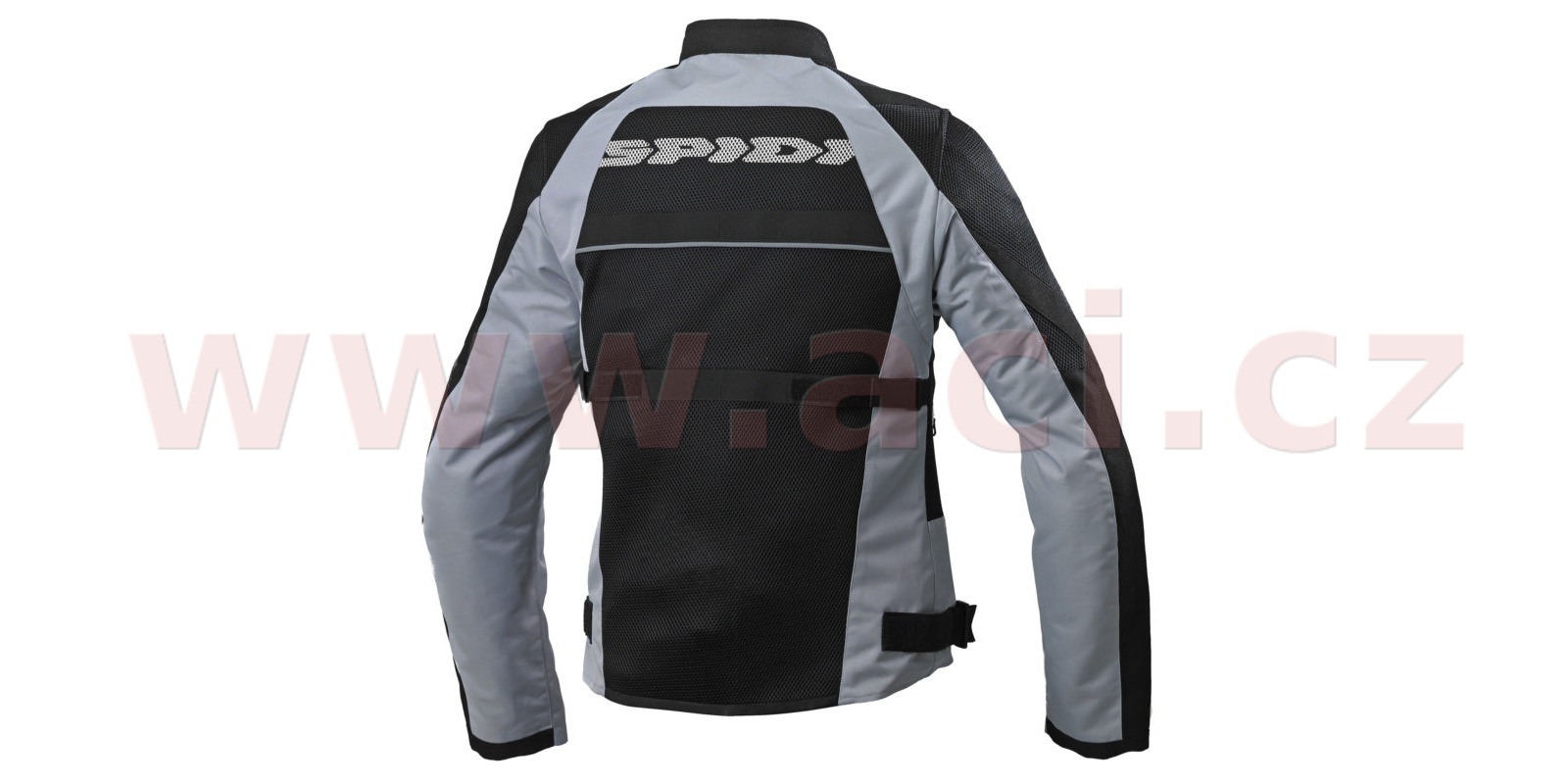 Bunda SPIDI NET STREAM (ČERNÁ/ŠEDÁ)