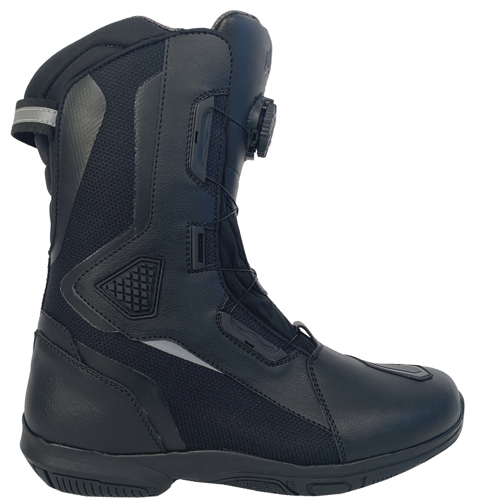 MBW Pánské koženo textilní moto boty VENTURA 