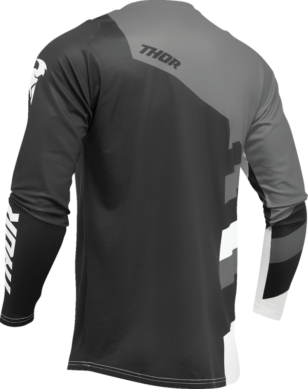 THOR dres  JERSEY SECTOR CHKR černá/šedá/bílá