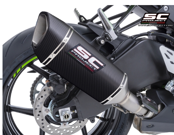 SC-PROJECT KAWASAKI NINJA ZX6R 2024 - SC1-R Karbon homologováno