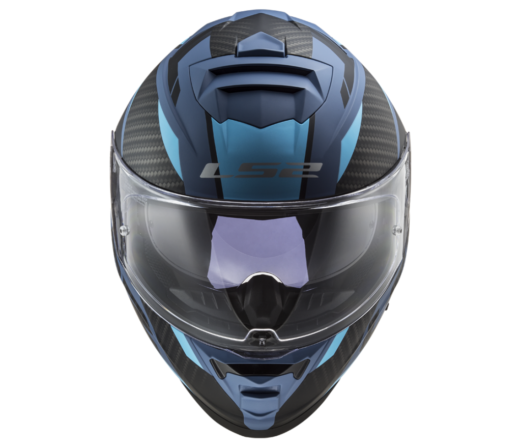 LS2 Integrální moto přilba FF800 STORM II RACER MATT BLUE